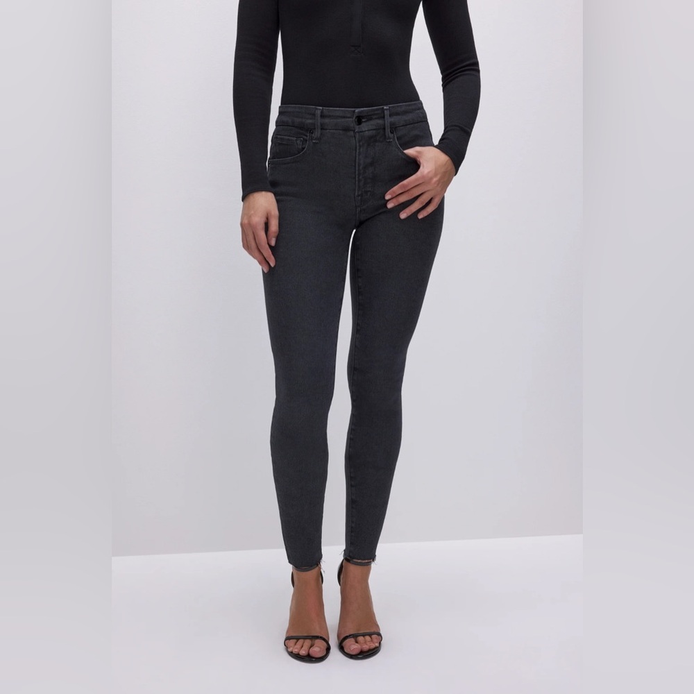 Good American Good Legs Skinny Women's Black Jeans size 29